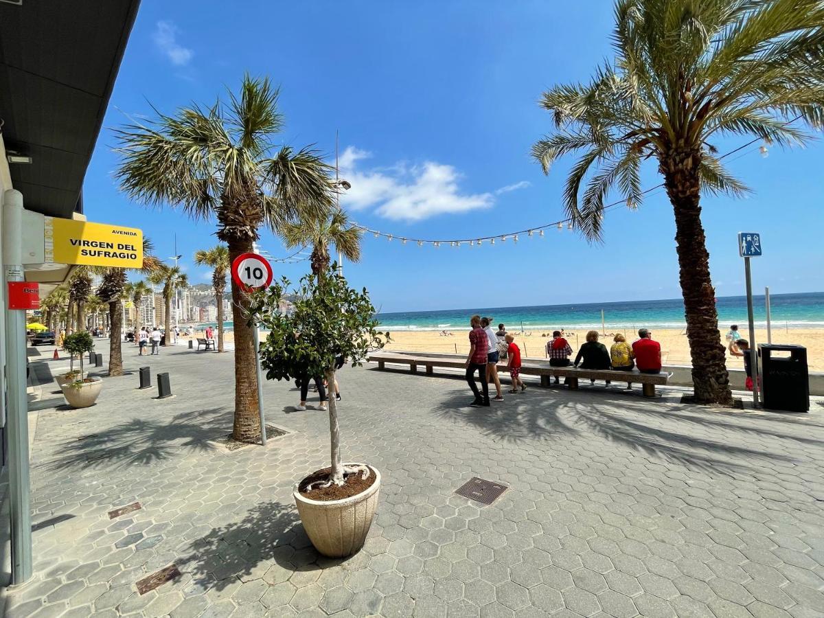 Mar Benidorm Hotel Bagian luar foto